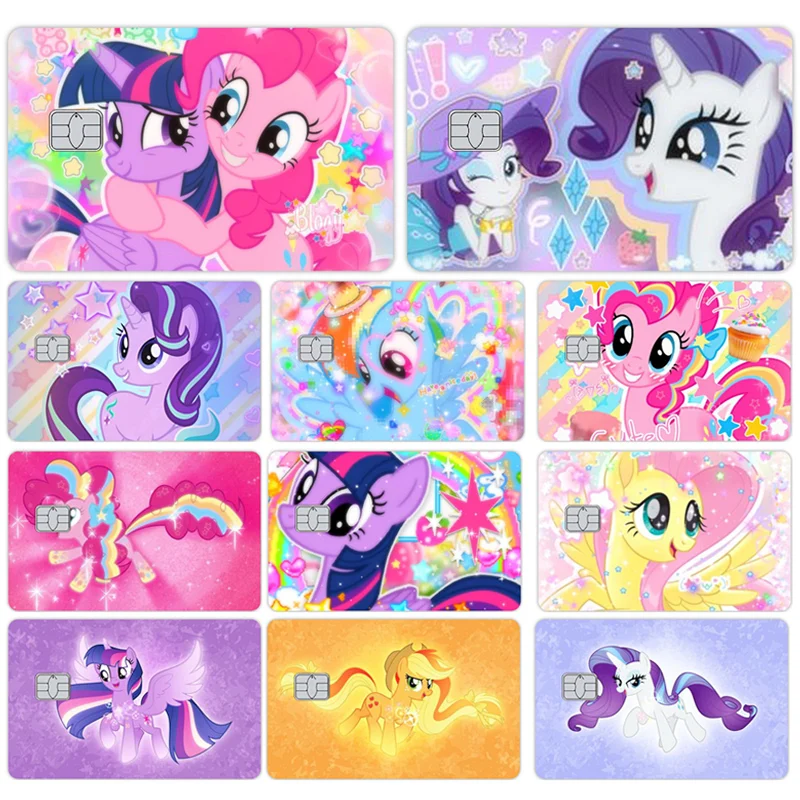 Стикеры для кредитных карт из мультфильма Мой Маленький Пони