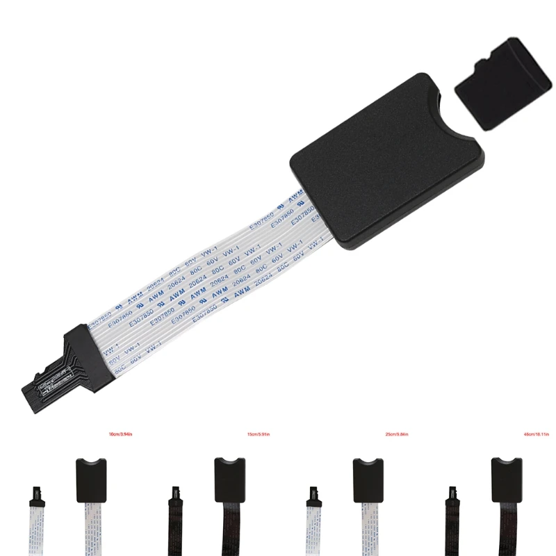 F3KE SD-карта удлинитель адаптер кабель для телефона автомобиля GPS ТВ 10 см