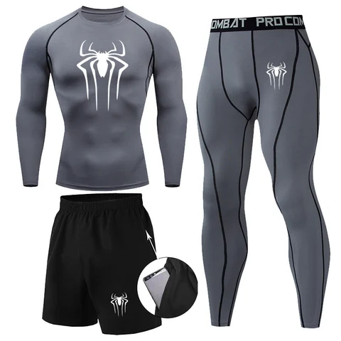 Компрессионная рубашка, спортивная одежда, мужская футболка для бега, леггинсы с коротким рукавом для фитнеса, Быстросохнущий Спортивный Топ, черная белая одежда для тренировок