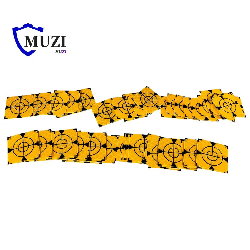 Светоотражающий лист для отображения географии желтые треугольные