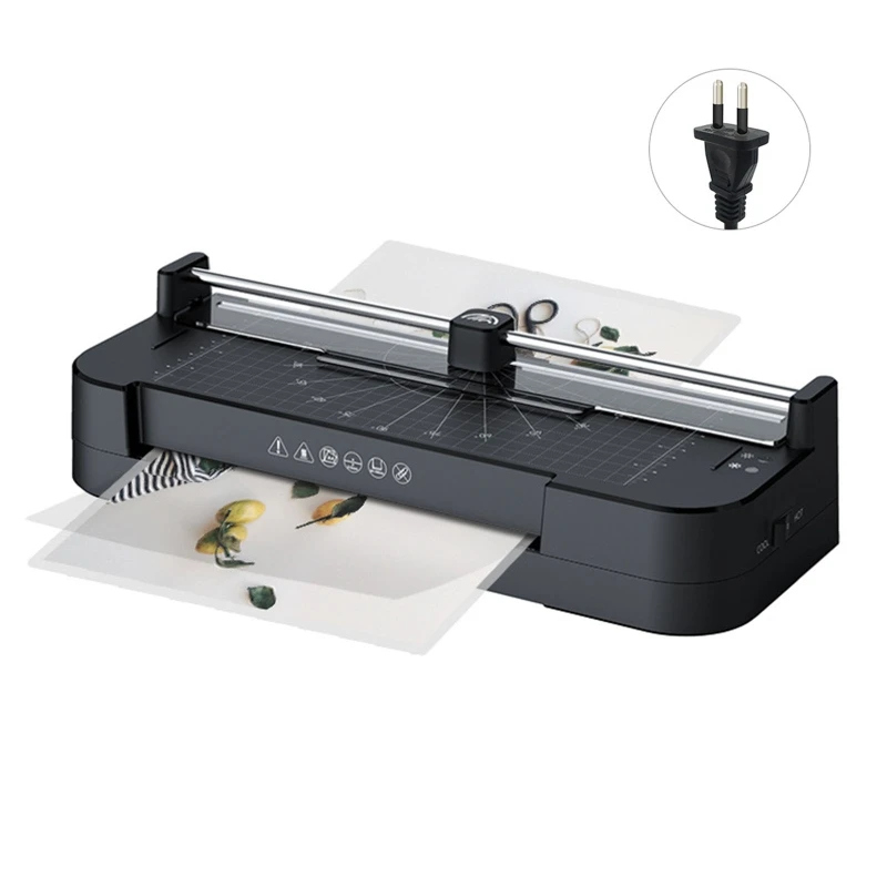 

Laminator Machine A4 Portable Thermal Lamination 9-Inch Laminate for Personal Office School Home Use 4 in 1 Laminater Drop Ship