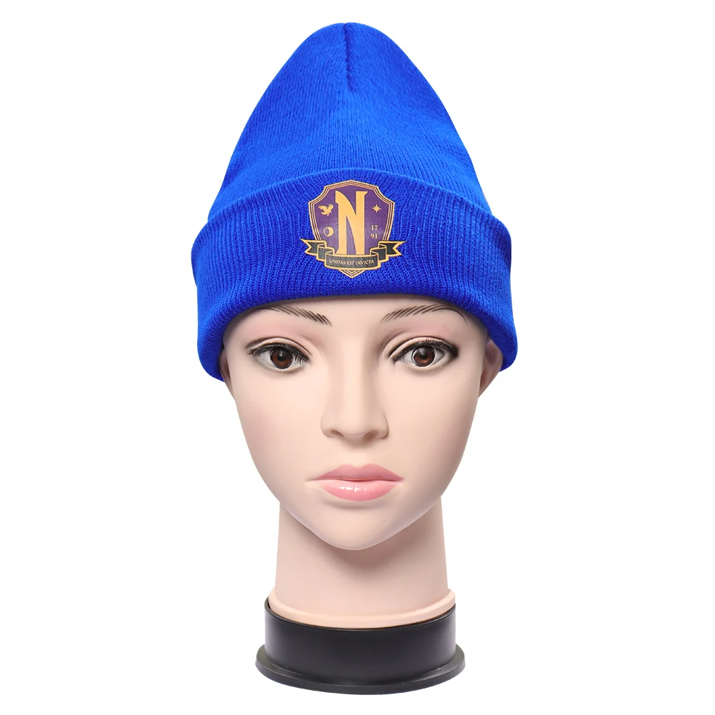 Шапка-реквизит для косплея голубая взрослых