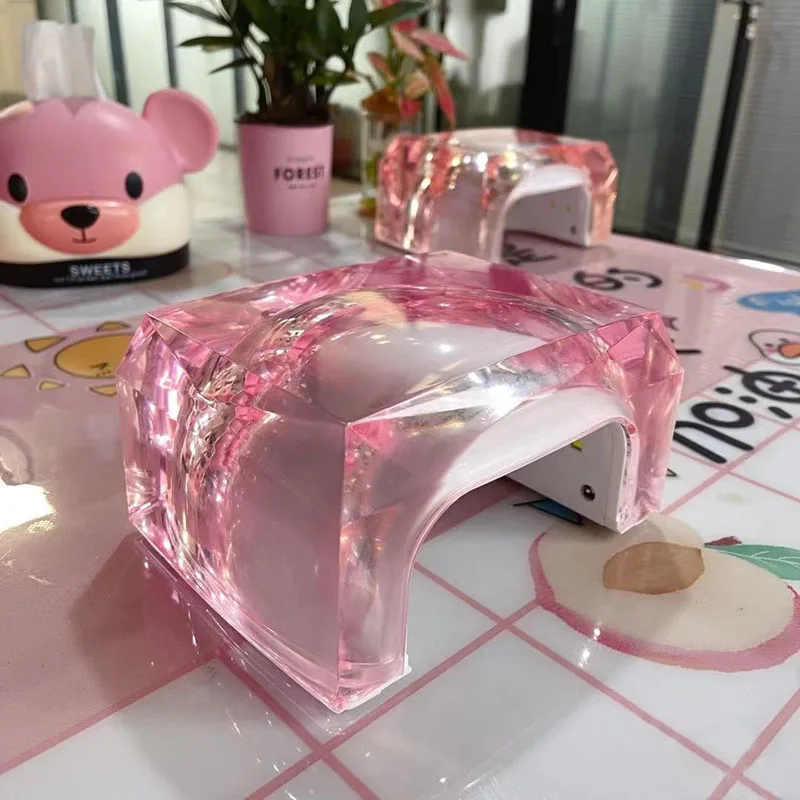 Индивидуальный ярлык Low Moq портативный маленький фиолетовый черный маникюр