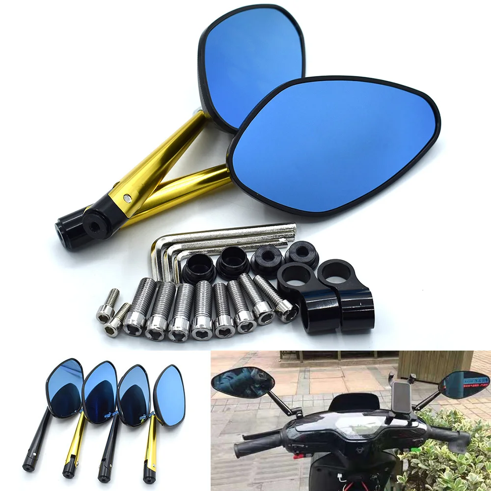

new 8mm 10mm universal motorcycle rearview mirror CNC aluminum alloy for BMW K1600 K1200R K1200S R1200R R1200S R1200ST R1200GS