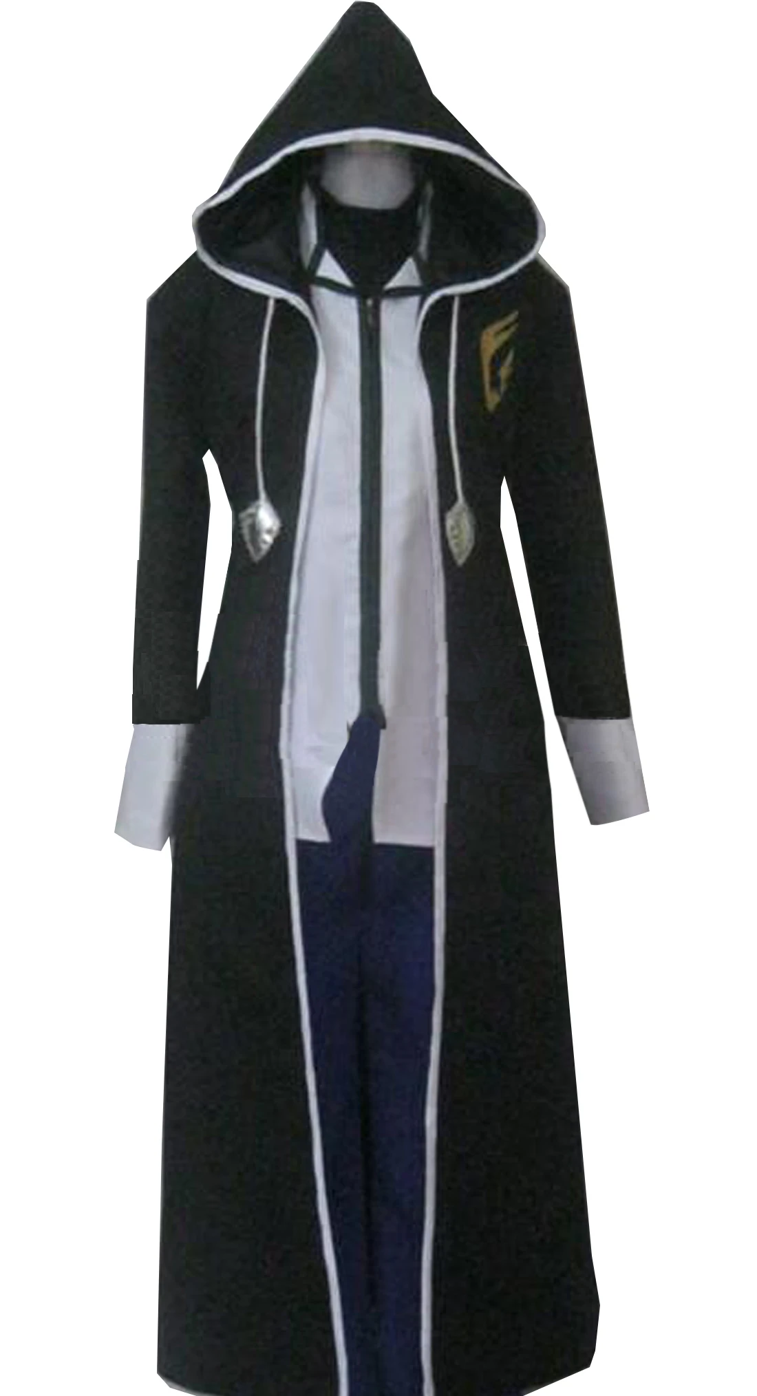 

Anime Fairy Tail Jellal Fernandes Cosplay Costume Halloween Party Costume Cloak Rope Cape Jacket Suit Mens Womens Uniform Custom
