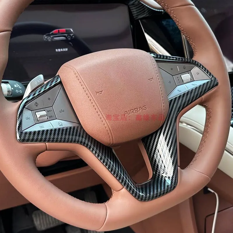 Фото Для BYD Tang L DMP/DMI/EV Atto 8, модификация интерьера, декоративная рамка, чашка для воды, воздуховыпускное отверстие, центральная панель управления №3