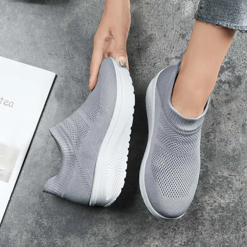 

Running Shoes Sneakesrs Sports Shoes Beautiful Women's Wedge Sneakers Hardloop Schoenen Women Sport Sneakers Tennis Lady Tennis