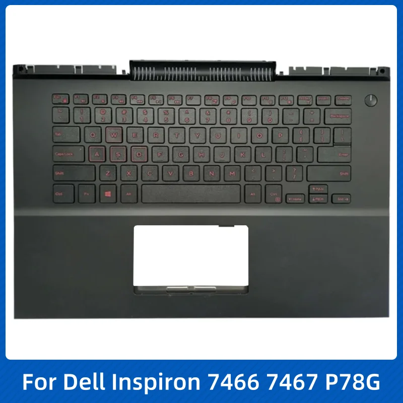 Новый чехол для ноутбука Dell Inspiron 7466 7467 P78G упор рук верхний корпус с американской