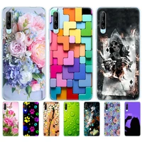 for huawei y9s case back phone cover for huawei y9 s etui bumper coque silicon soft tpu protective fundas transparent shell