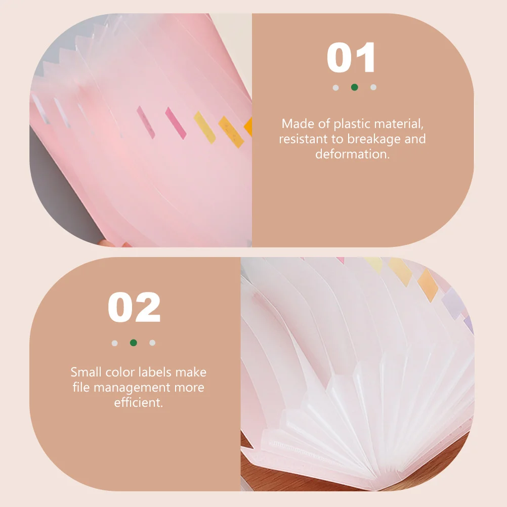 Папка-гармошка для счетов портативный органайзер школы и офиса держатель B6 |