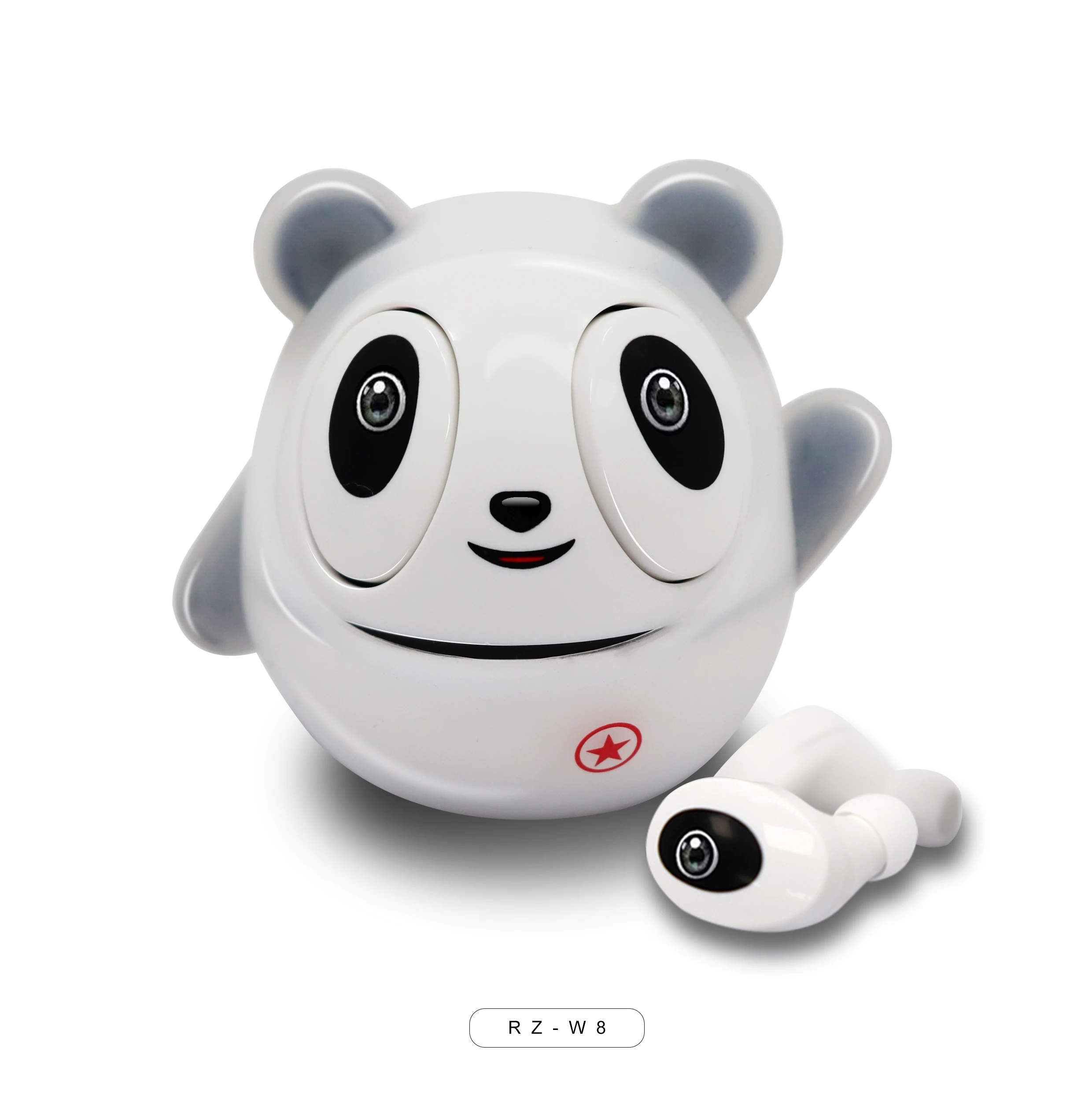 

2022 Latest Panda Bluetooth Wireless Headset 5.2 RZ-W8 Bluetooth Headset In-ear Earbuds Hands-free Portable Headset