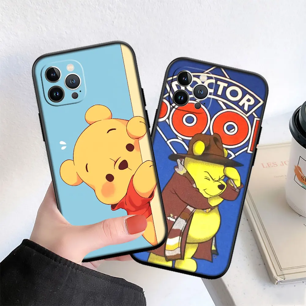 DA108 Winnie the Pooh Cartoon Case for OPPO Find X3 Reno 8 7 6 5 4 3 2 7Z 6Z 5K 4Z 2Z 2F Pro Plus Lite Neo