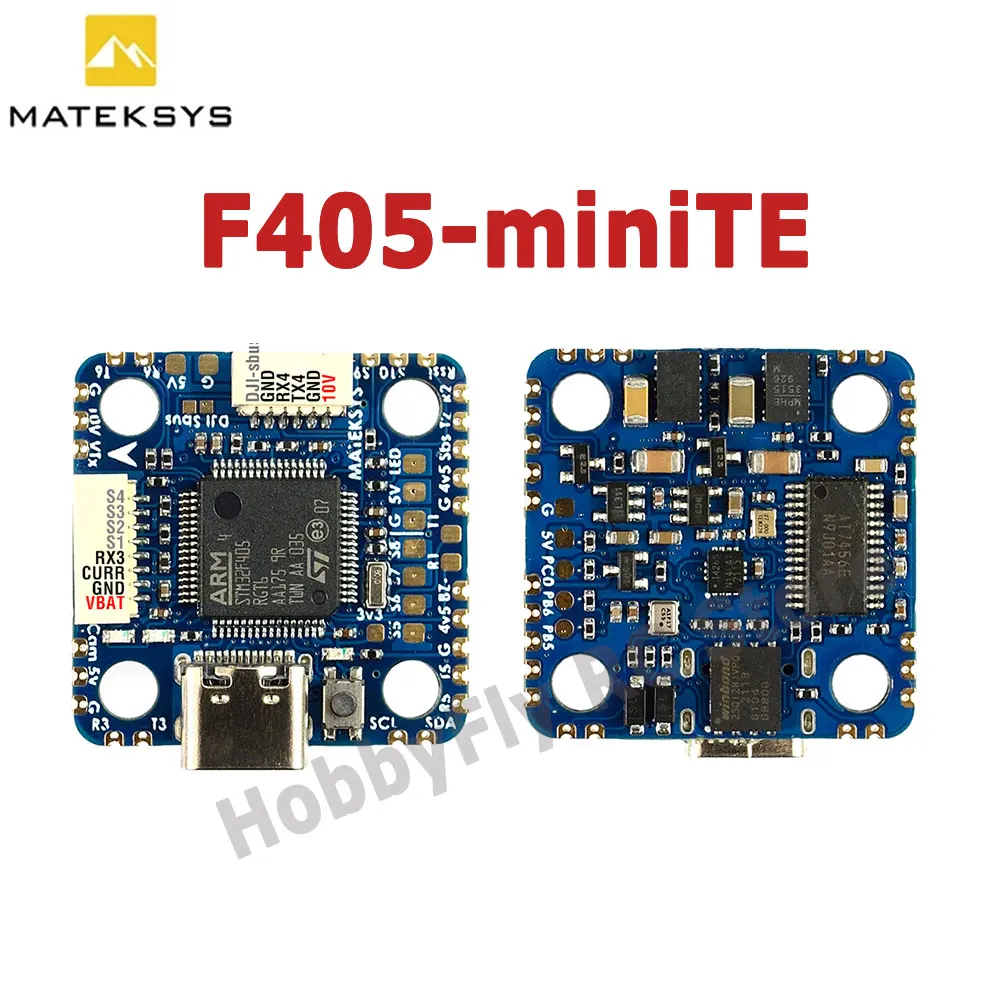 Контроллер полета MATEK F405-MiniTE OSD Baro Blackbox F405 STM32F405RGT6 ArduPilot INAV BetaFlight для самолета ру FPV