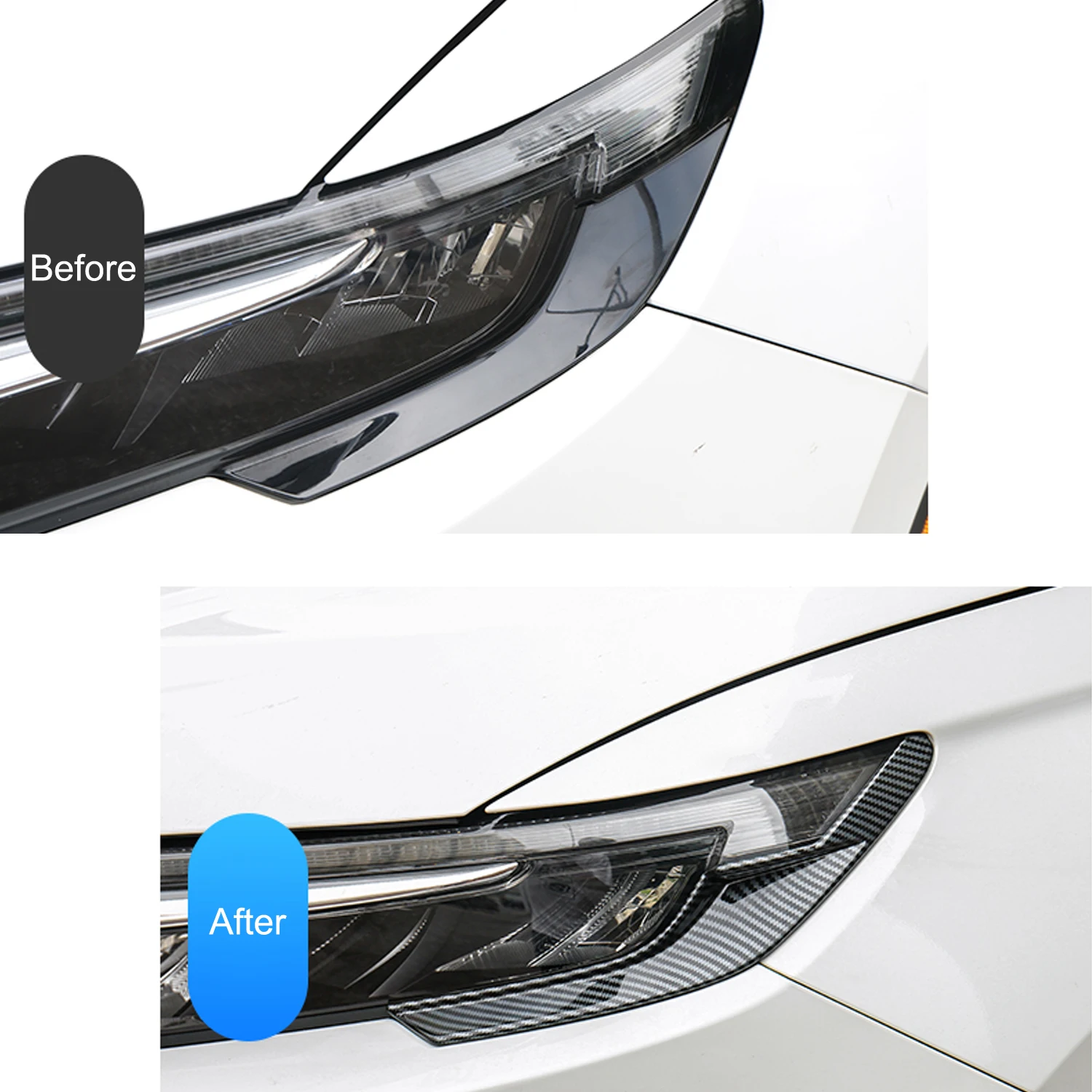 Автомобильные аксессуары для Honda CR-V 2023 2024 ABS Пластиковая передняя головка