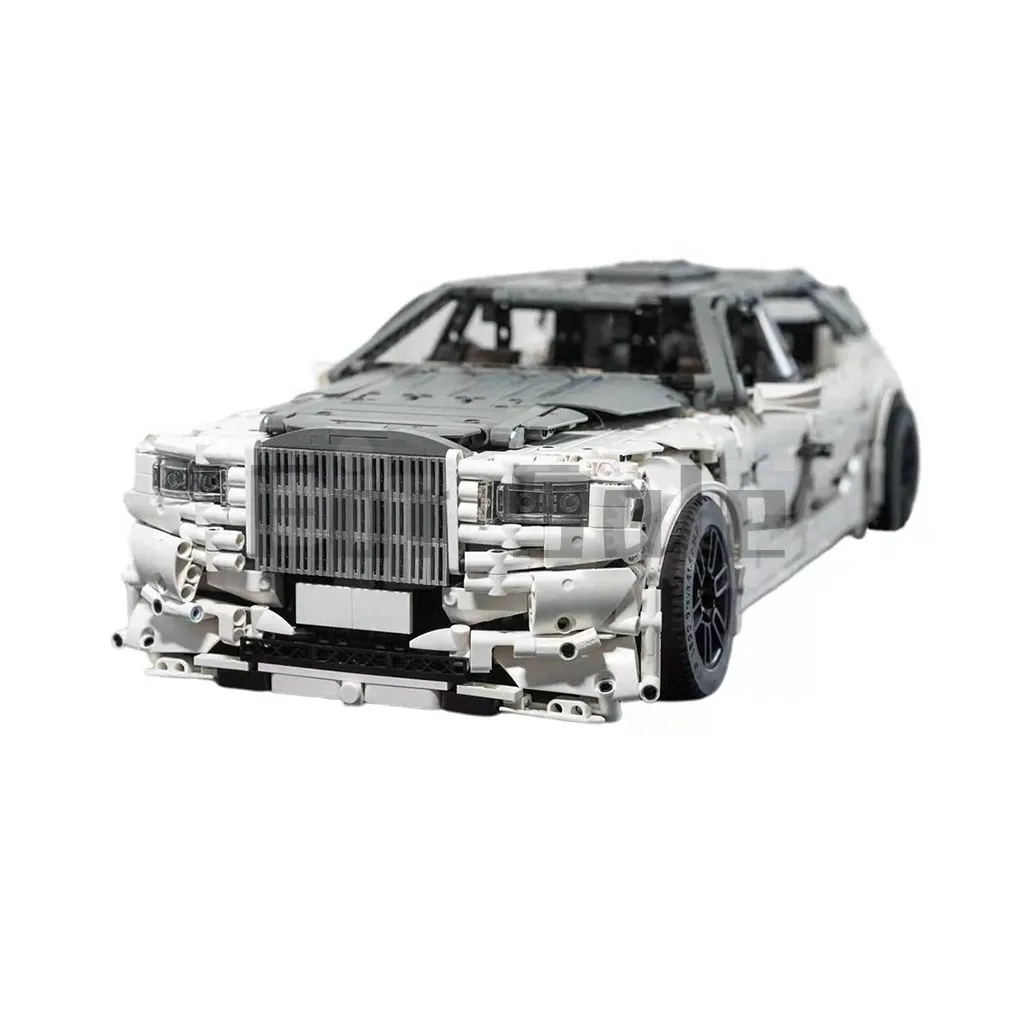 Moc-74084 Rolls-Royce Phantom VIII EWB от OleJka, строительный блок, спортивный Радиоуправляемый автомобиль, Игрушечная модель, подарок для детей