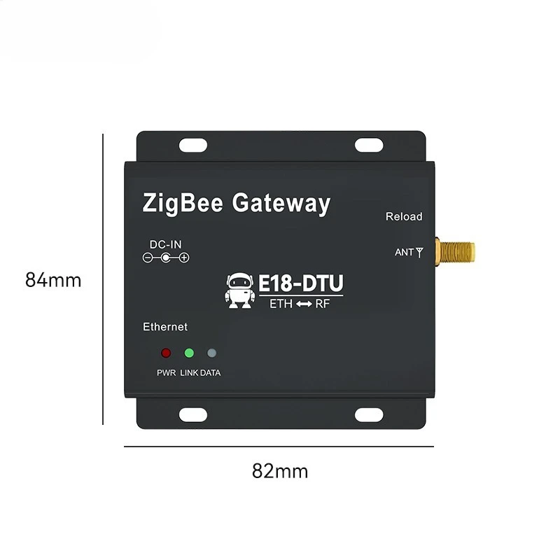 

Zigbee Wireless Transmission CDEBYTE E18-DTU(Z27-ETH) 27dBm Self-Networking TCP/UDP/HTTP/MQTT Mode Ethernet