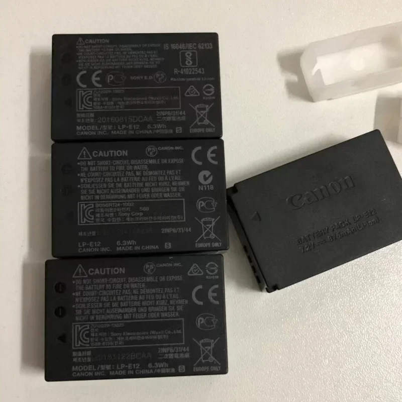 Аккумулятор для камеры Canon LP-E12 EOS-M/M2 M10 M50 M100 M200 SX70