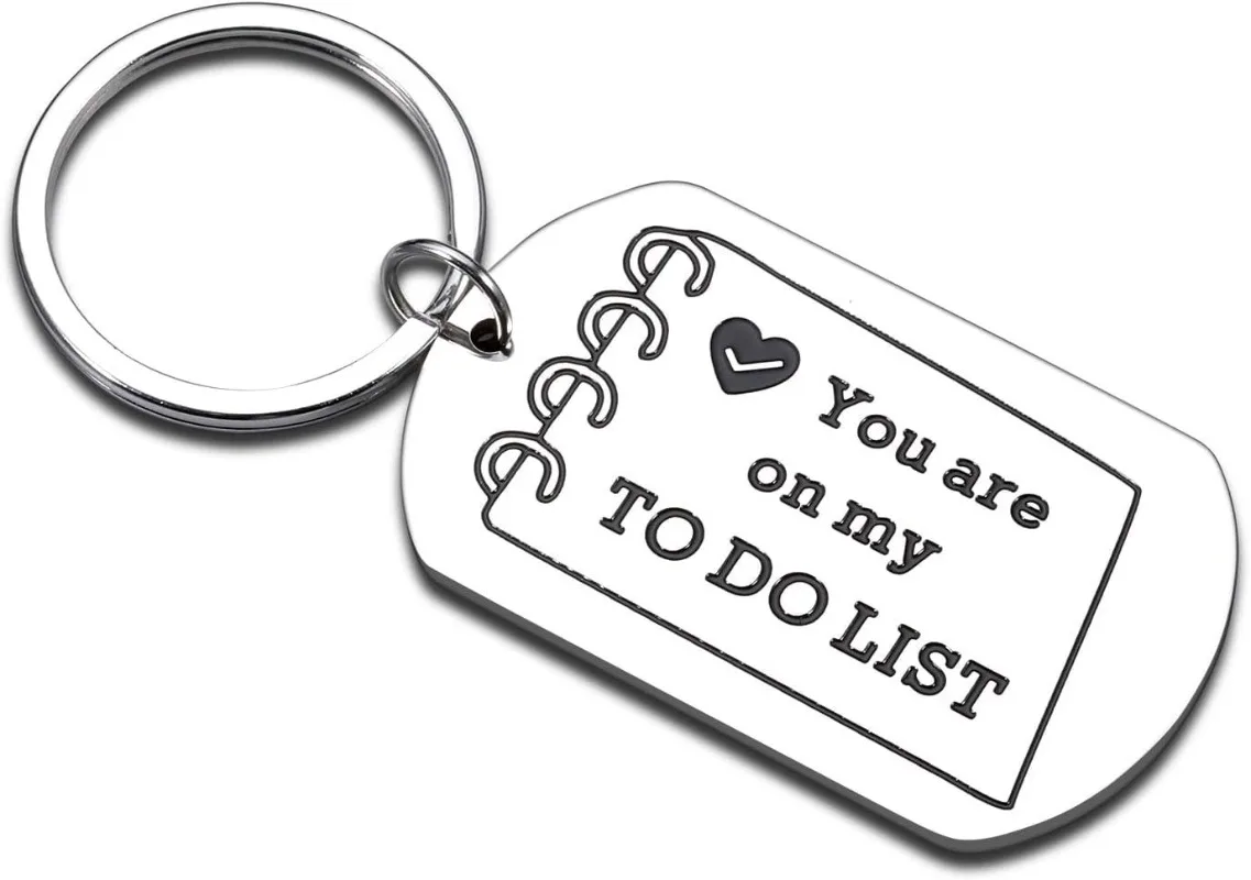 Брелок для ключей из нержавеющей стали мужчин