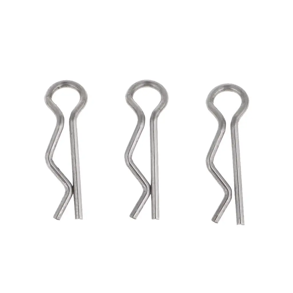 

8Pcs RC Body Clips R-Shaped Pins for A959 A979 1/18 RC Car