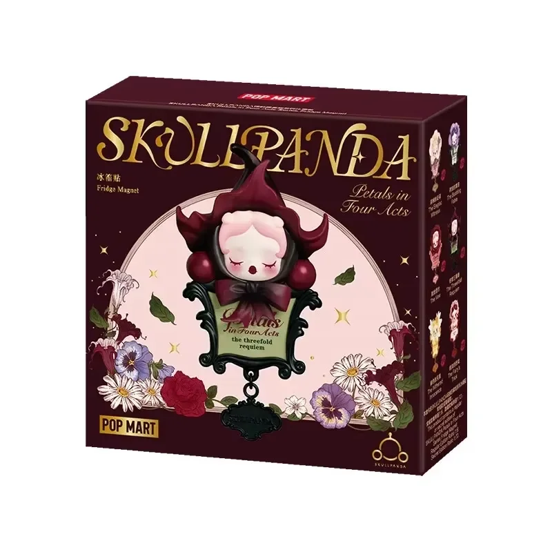 POPMART SKULLPANDA Серия «Плептиды в четырех актах» — Магнит на холодильник (слепая коробка) — Оригинальная коллекционная фигурка-модель — Загадочный подарок (art.: 3920d9e33cd97) - 3920d9e33cd97