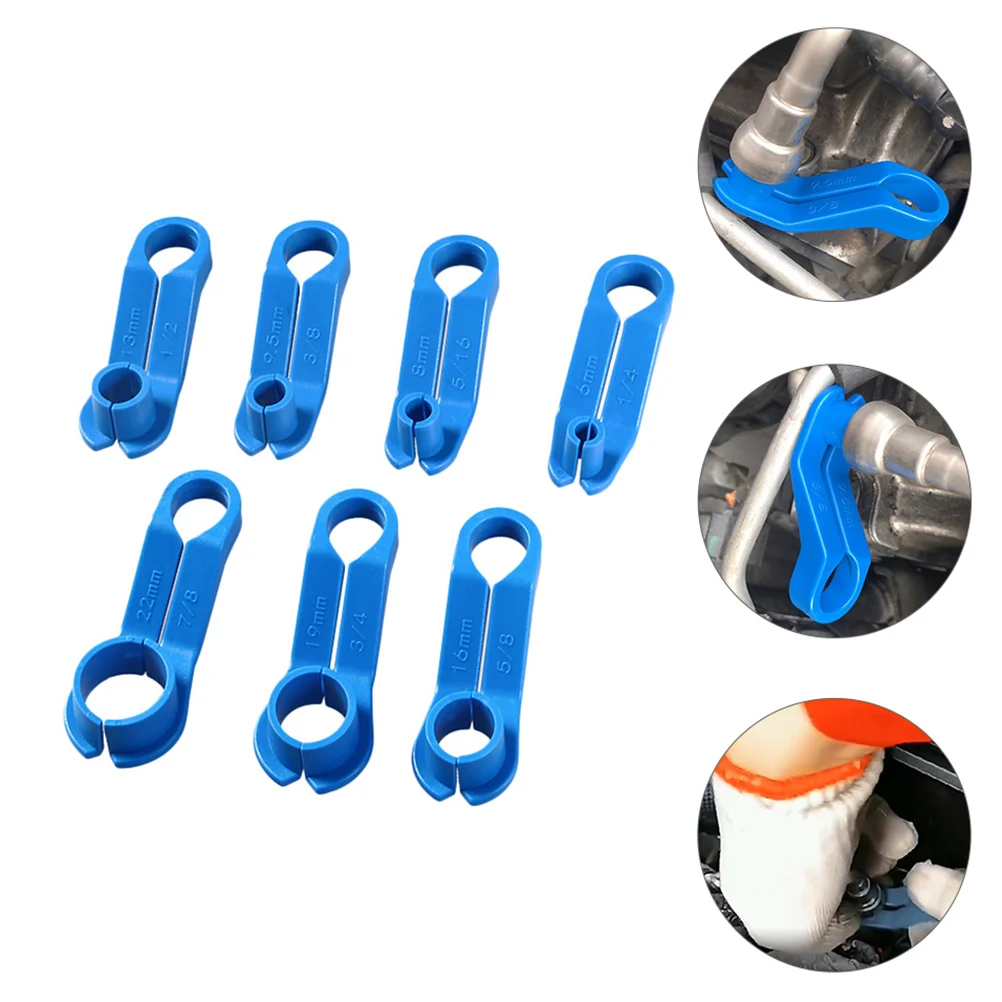 

7Pcs AC Pipe Removal Tool Ac Fuel Line Remover Auto Repair Tool Car Repair Tool Fluorine Pipe Removal Tool