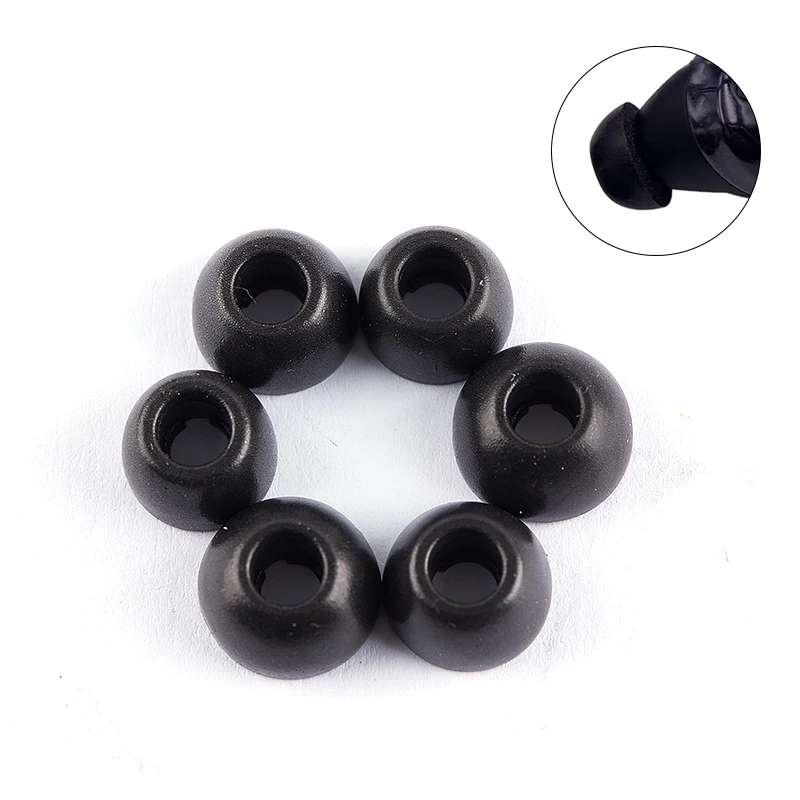 

3Pairs Memory Foam Ear Tips For Samsung Galaxy Buds Pro Eartips True Wireless Earbuds Tips Noise Reducing Anti-Slip Slow Rebound