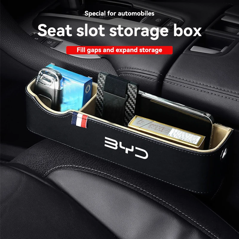 1 шт. карман для хранения прорези на сиденье автомобиля BYD Tang F3 E6 Atto 3 Yuan Plus Song Max F0 G3