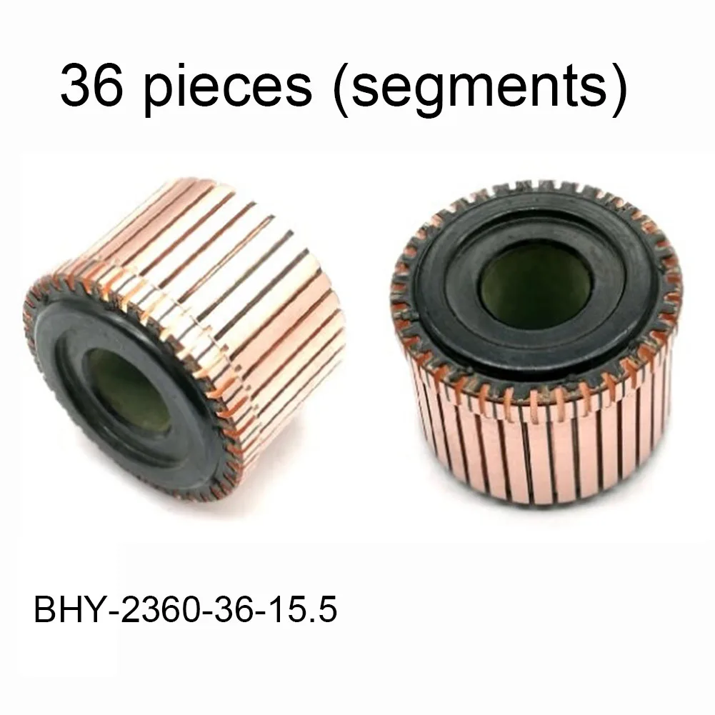 

Professional Commutator Motor Commutator 36.5x15.5mm 36P Teeth Commutator Copper Bars Electrical Motor Groove Type