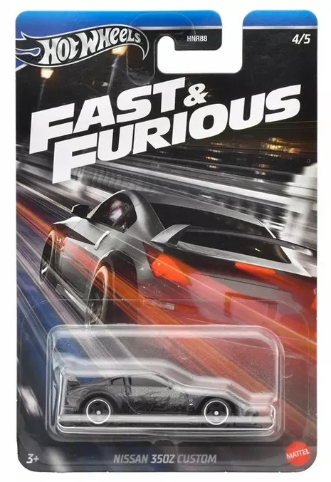 Автомобили Hot Wheels 1966 CHEVY IMPALA NISSAN SKYLINE GT-R(BCNR33) 350Z CUSTOM 1/64 Металлическая литая модель