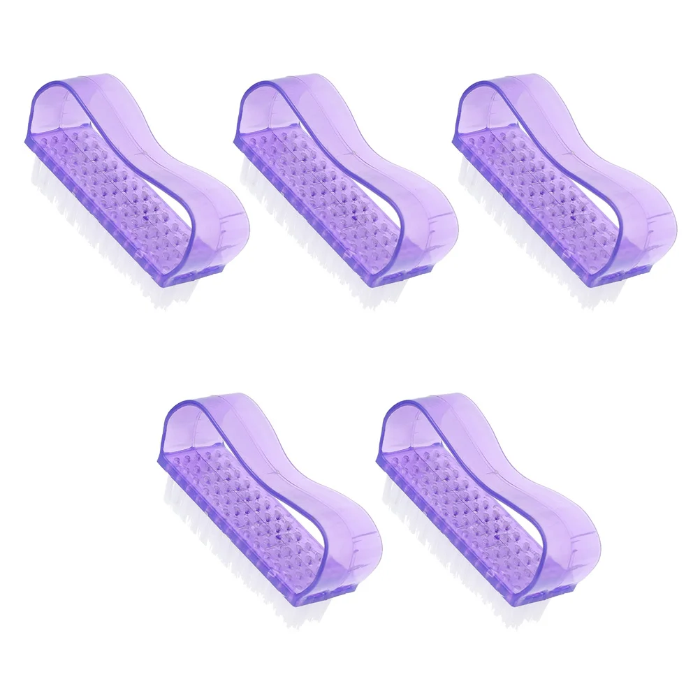 

Brush Nail Fingernail Cleaningbrushes Scrubber Hand Handle Cleaner Menscrub Manicure Fingernails Stiff Softkids Finger Women