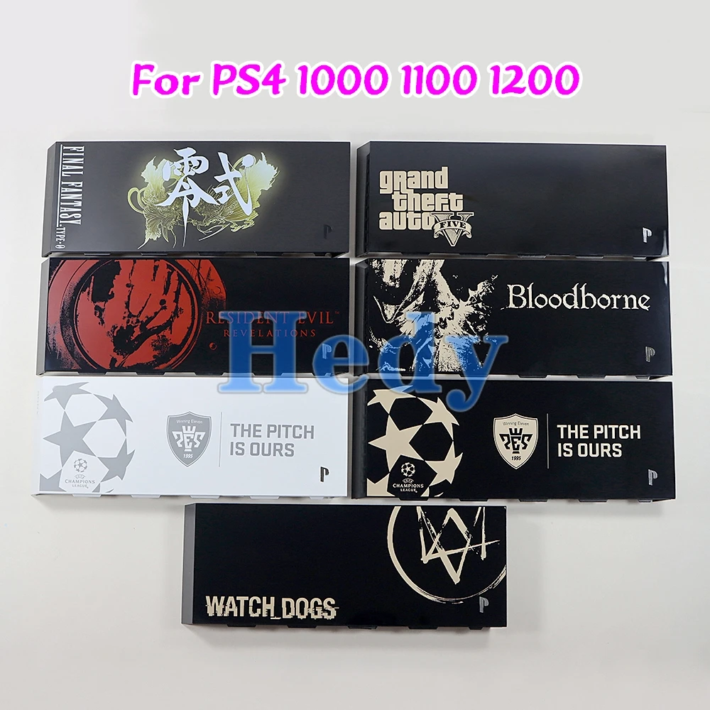 Защитная оболочка с рисунком 10 шт. для жесткого диска Лицевая панель Playstation 4