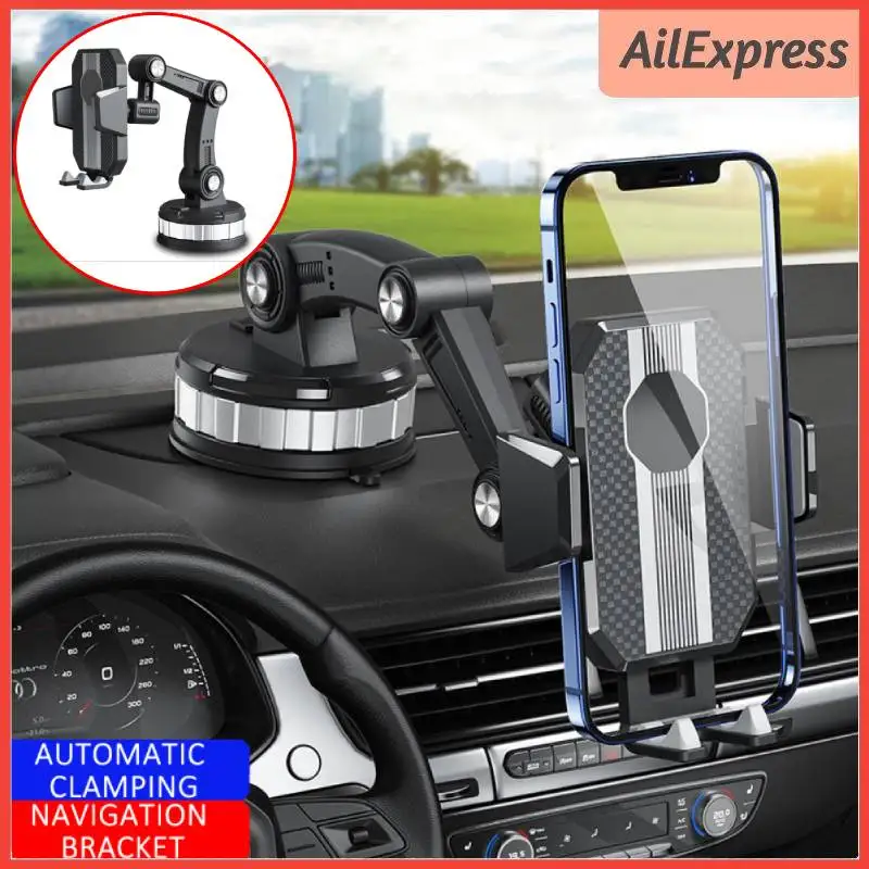 

Suction Car Phone Holder 360° Rotatable Center Console Smartphone Sucker Mount Universal Bracket Windscreen GPS Support Stand