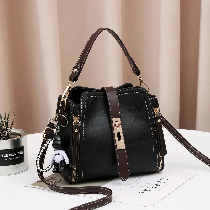 2024Весна и лето новая женская сумка корейская модная на плечо косая повседневная