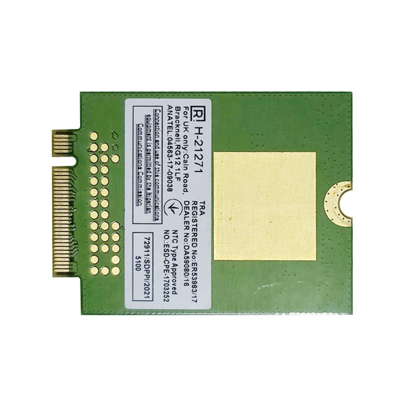 Модуль T77W676 917817-100 LT4220 X12 LTE Cat9 4G для HP Elite X21013 G3 EliteBook X360 1030 G3 (art.: 3920bc675f3e2) - 3920bc675f3e2