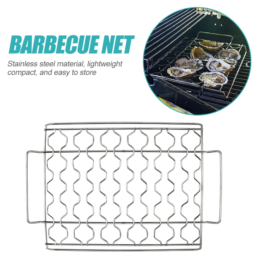 

Stainless Steel Grill Grate Grid Wire Mesh Rack Cook Replacement Net for Outdoor Courtyard Barbecue Accessories 42.55 x 30.48cm