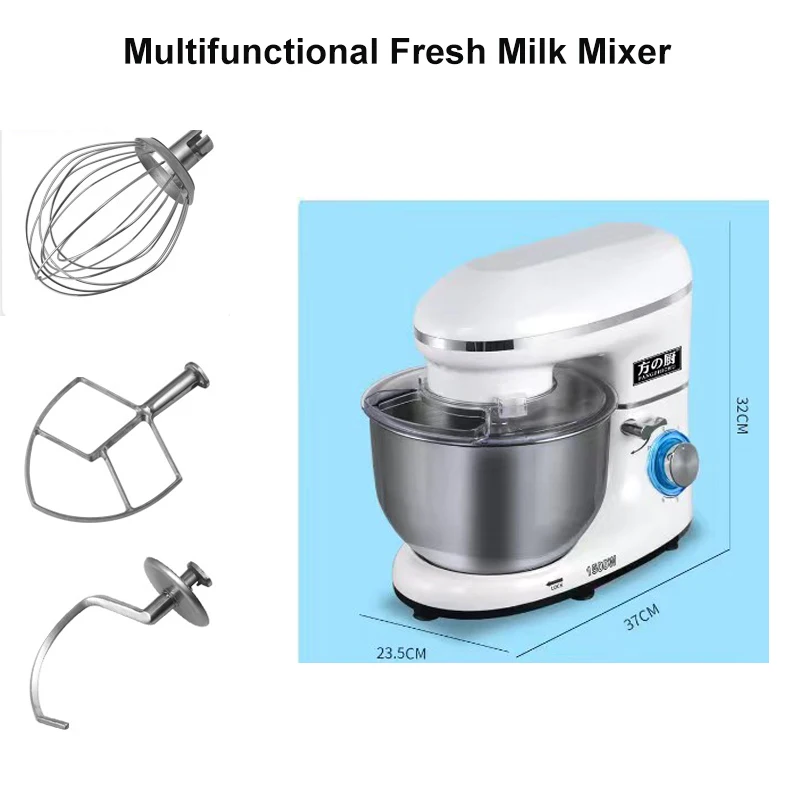 

Electric Dough Kneading Machine Electric Food Mixer Stand Mixer Planetary Machine 1500w Multifunctional Household Cooker