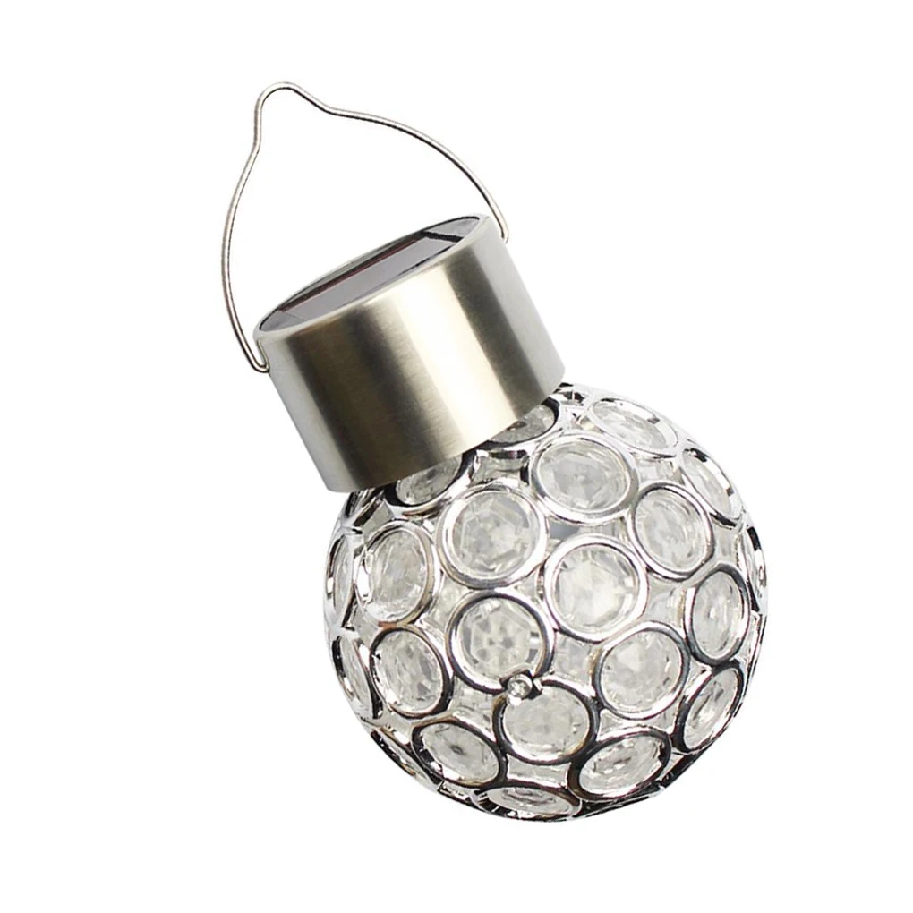 

Светодиодный светильник на солнечной батарее, мисветильник я Подвесная лампа с изменяющимся цветом и эффектом трещин, ночное освещение, во...