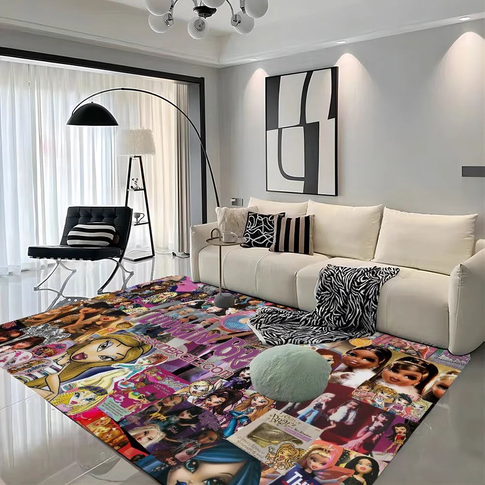 Коврики для комнаты B-Bratz D-Doll противоскользящие впитывающие воду длинные полоски