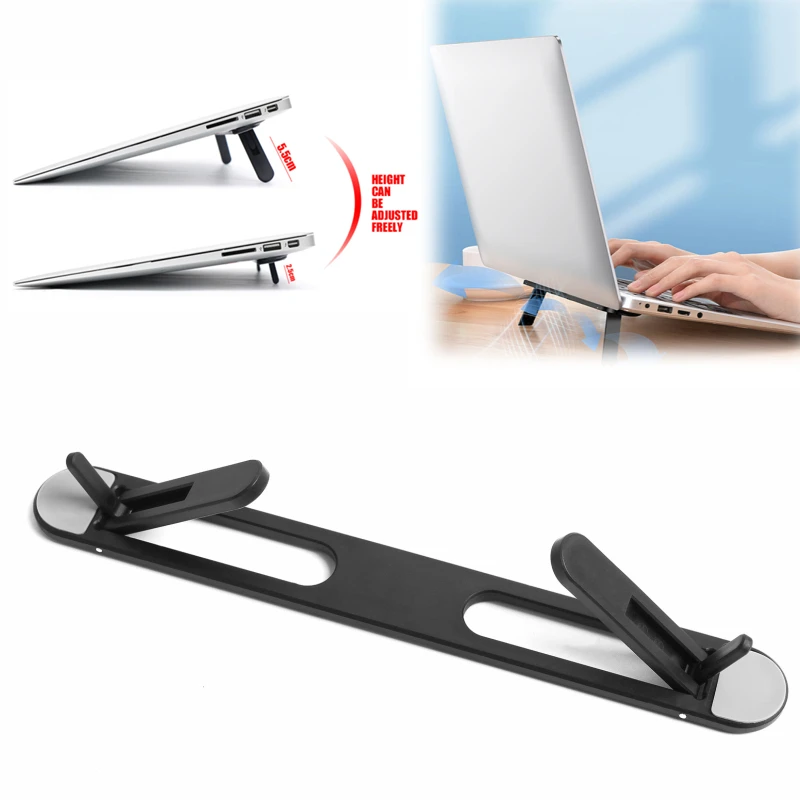

Foldable Laptop Stand Holder Notebook Bracket Strong Adhesive Desktop Cooling Stand for MacBook Lenovo Universal Laptop Stands
