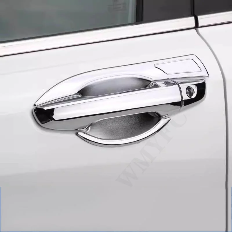 Крышка чаши дверной ручки автомобиля хромированная Внешняя рамка декоративные