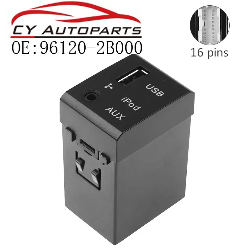 

New Audio Jack Assy AUX IPOD USB For HYUNDAI SANTA FE 2007-2012 961202B000 96120-2B000