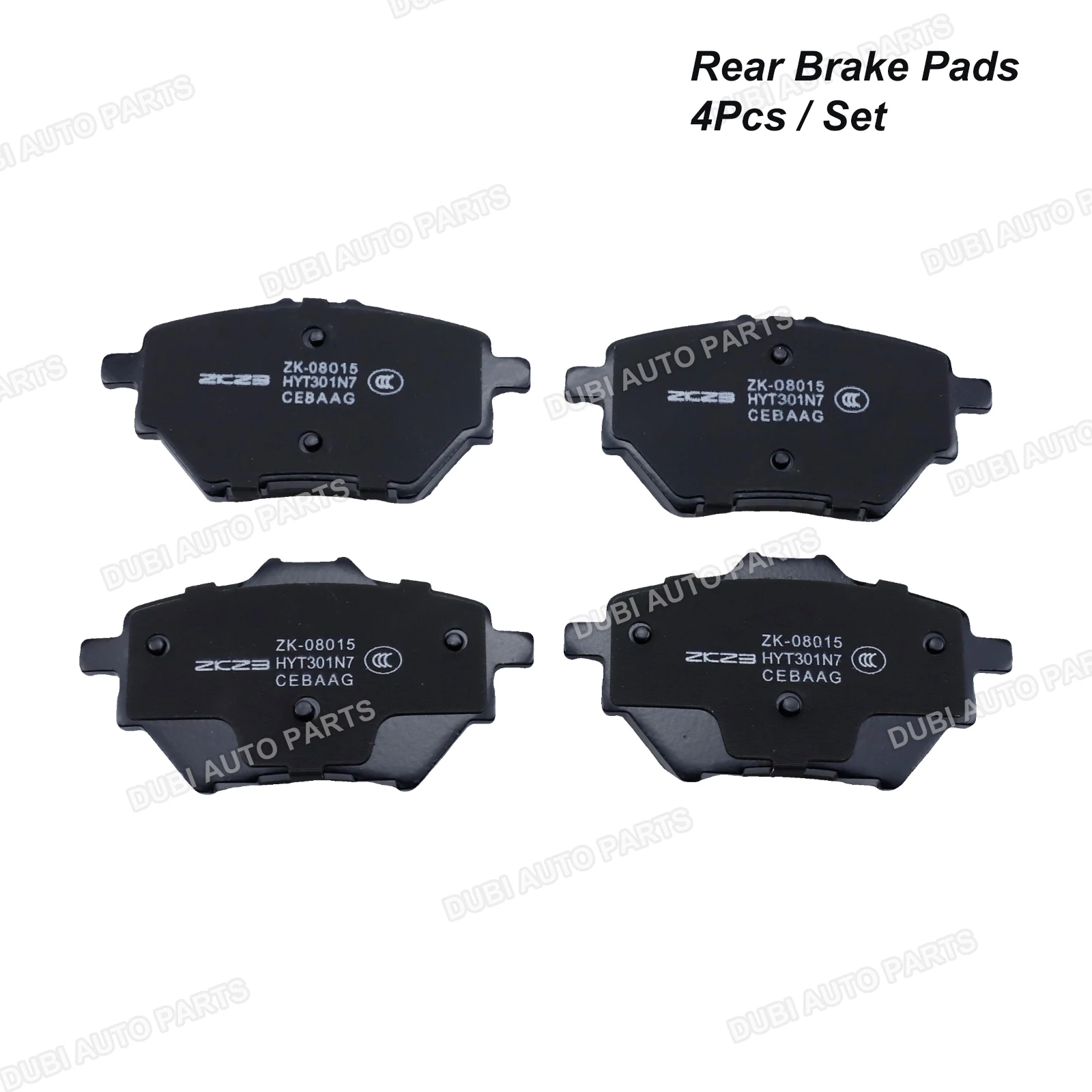 Фото Комплект задних тормозных колодок для BYD SONG MAX Pro 1.5T 2020- QIN YUAN e3 BEIJING BJ30 CITROEN C4 C5 AIRCROSS GAC TRUMPCHI GS4 SAA3502130 №1