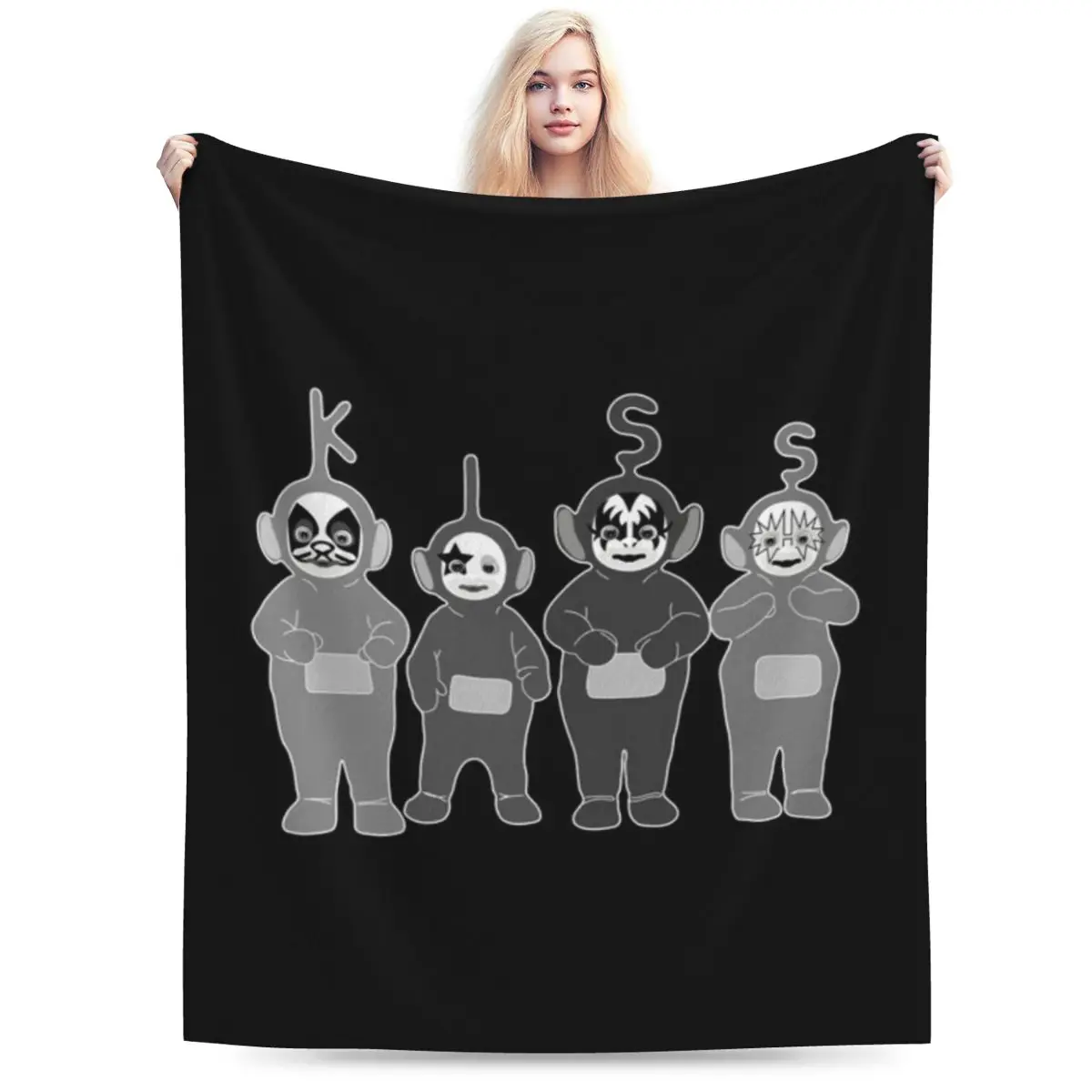 KISS Tubby Ультрамягкое одеяло из микрофлиса