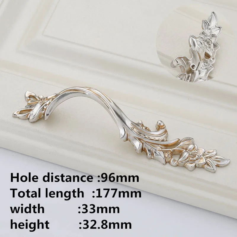 

Ручки для шкафов KK&FING античные серебристые