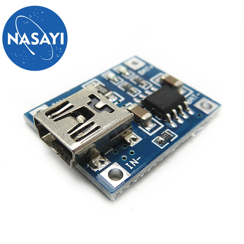 5 шт./лот TP4056 1A мини-порт Mike USB Lipo батарея зарядная плата модуль зарядного