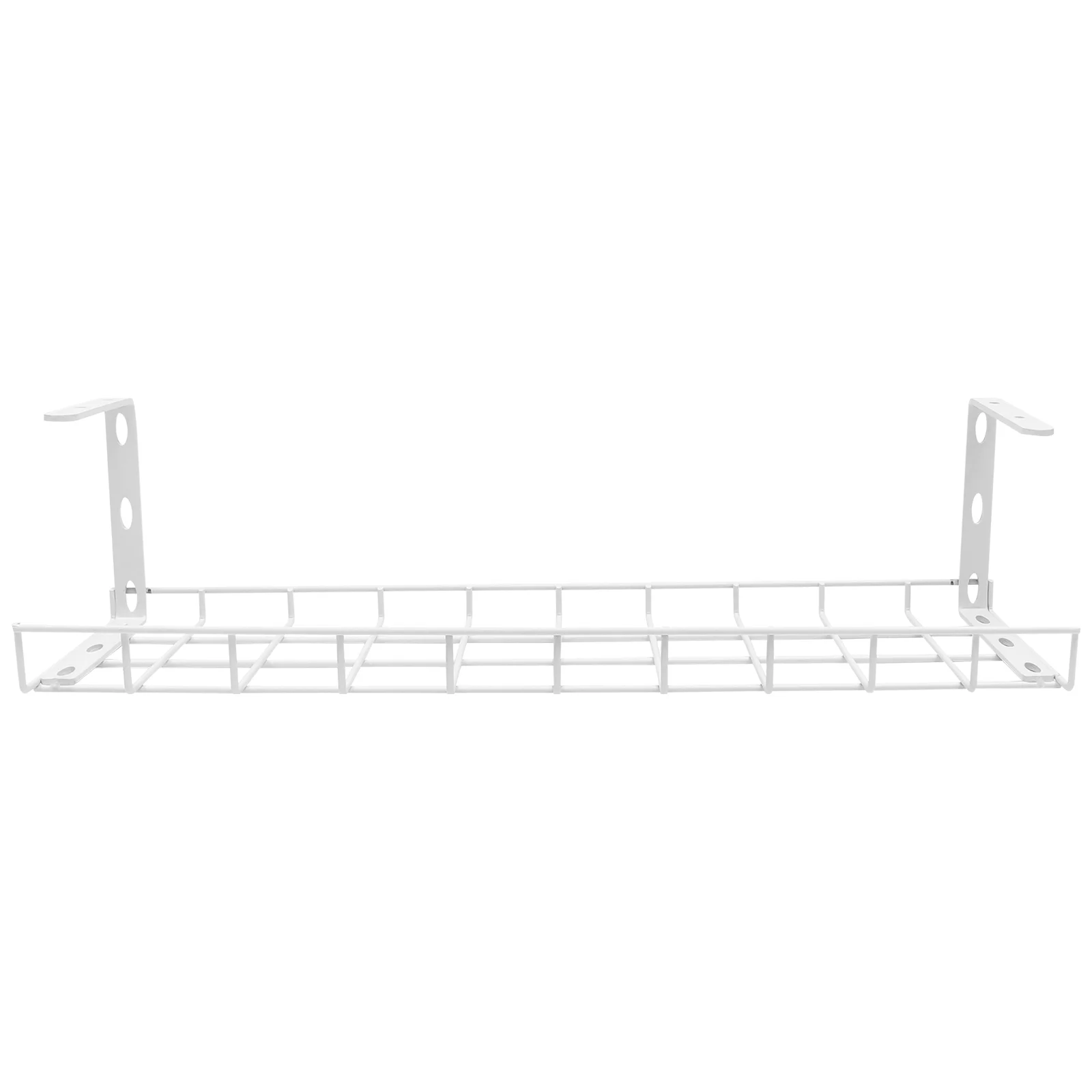 

Desk Cable Tray Desk Cable Organizer Desk Storage Shelf Tabletop Standing Desk Storage Rack Basket Wires Desks Holder