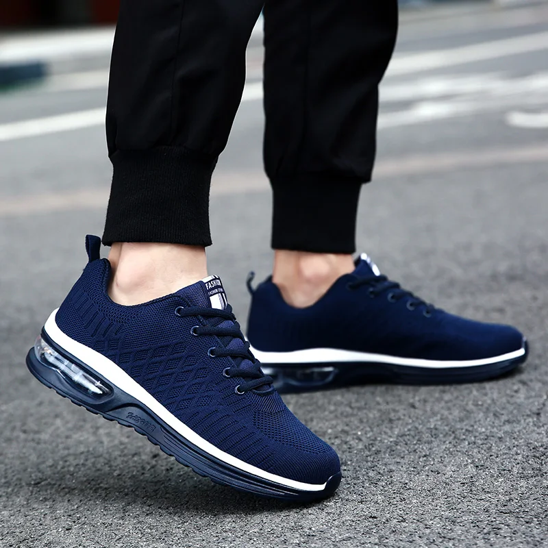 2022 Men Sneakers Outdoor Casual Shoes Trainer Fashion Loafers Breathable Shock Absorption Male Running Shoes 38-48
