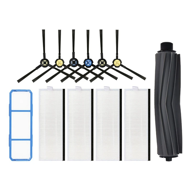 

Резиновая основная боковая щетка для Ilife A7 A9S V8 V8S X750 X800 X785 V80 L100 Silvercrest SSR1 SSRA1, аксессуары для фильтра НЕРА