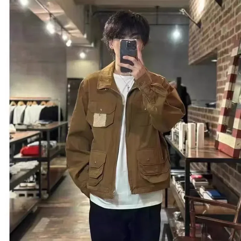 Японский охотничий жакет с несколькими карманами VISVIM HEMSWADE JKT