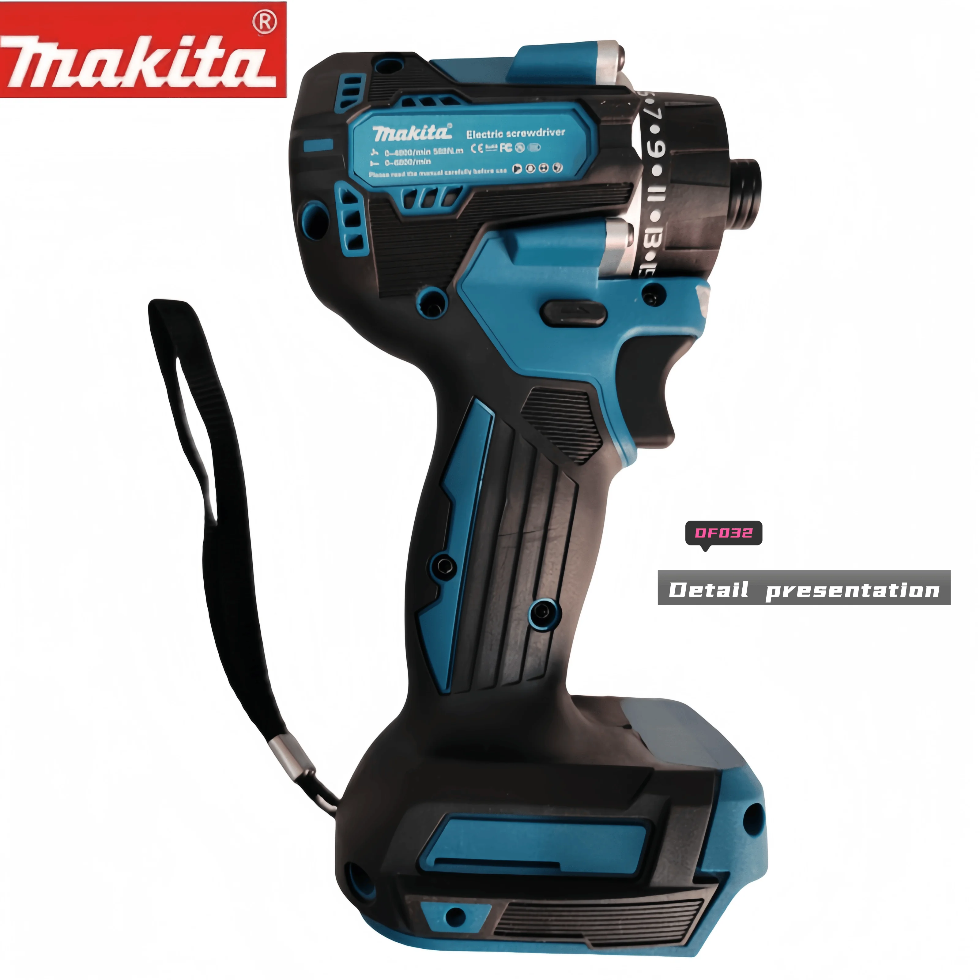 Makita DF032 Литиевая дрель Аккумуляторная Электрическая 18 В отвертка Бытовые
